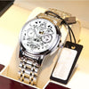 Fashion Jewelry Hollow Men&#39;s Watch Men&#39;s Waterproof Luminous Calendar