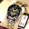 Fashion Jewelry Hollow Men&#39;s Watch Men&#39;s Waterproof Luminous Calendar