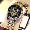 Fashion Jewelry Hollow Men&#39;s Watch Men&#39;s Waterproof Luminous Calendar